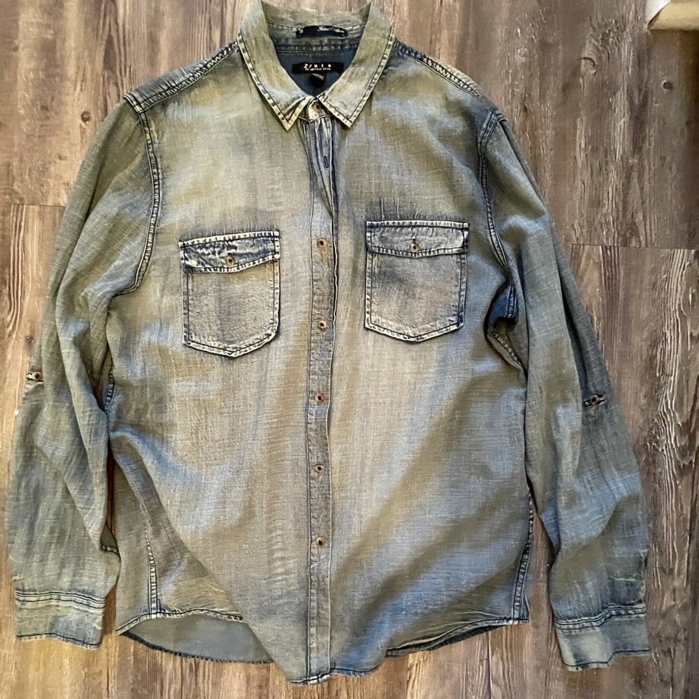 Button down “fitted” shirt